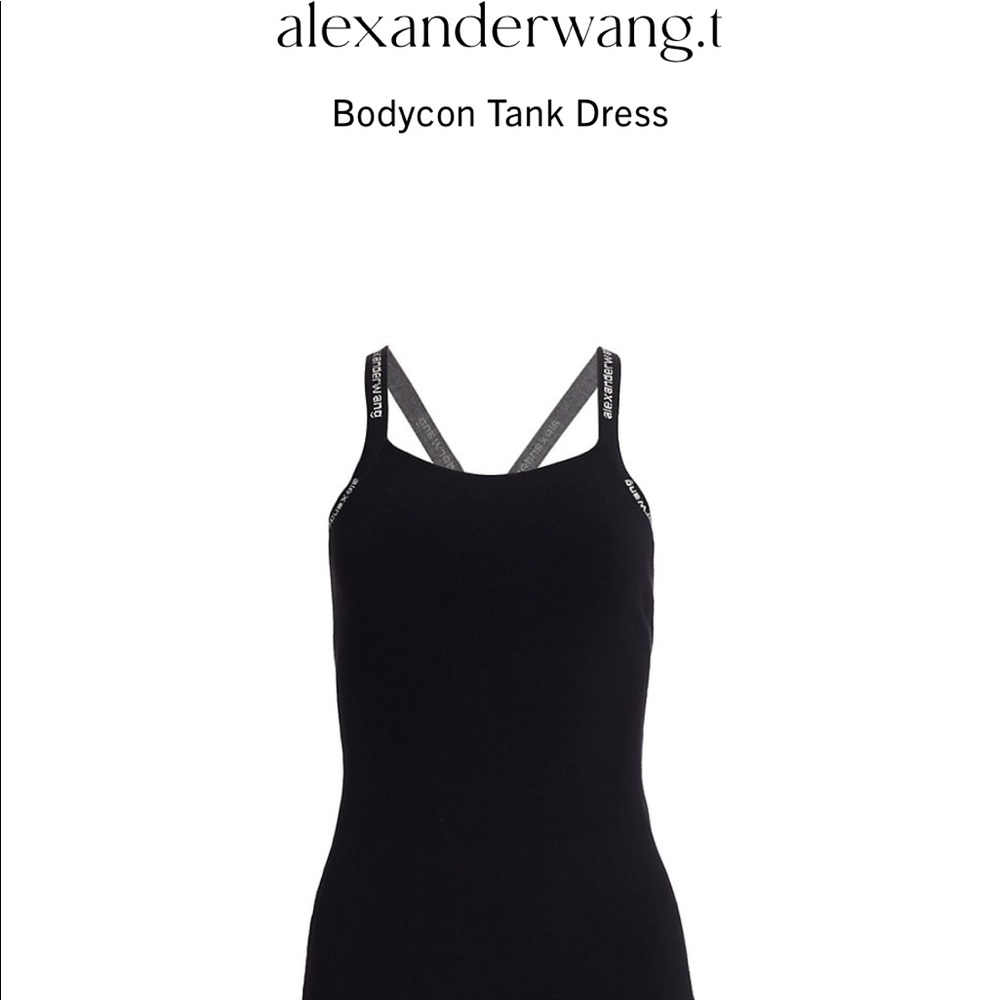 Alexander Wang Body Con Tang Dress